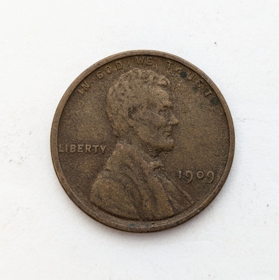 1909 VDB Lincoln Wheat Cent