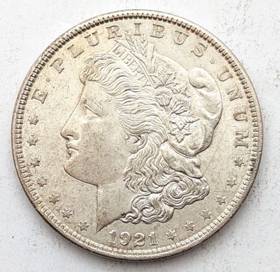 1921 Morgan Silver Dollar