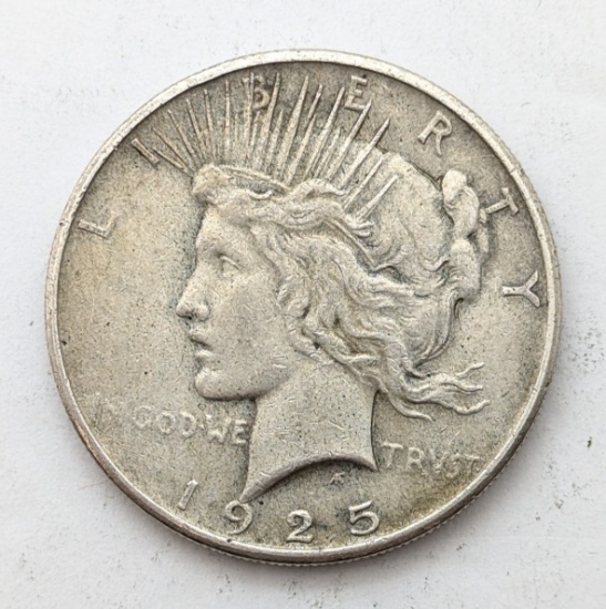 1925 Silver Peace Dollar