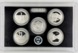 Lot of 5 2011 Proof Silver America the Beautiful  Quarters in Original Case