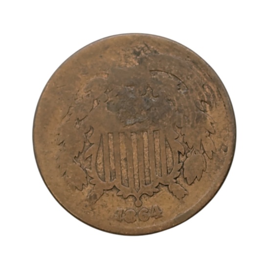 1864 Two Cent Piece