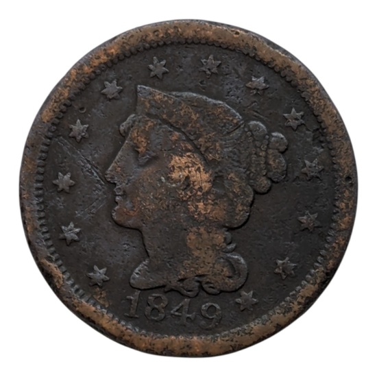 1849 Large Cent