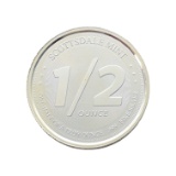 1/2 oz Fine .999 Silver Round - Scottsdale Mint
