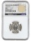 NGC 1943-S MS67 Jefferson Nickel w/ Original Bag Fragment