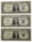 Lot of 3 - 1957 $1 Note - Silver Certificate