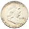 1952 Silver Franklin Half Dollar - Toned