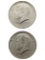 Lot of 2 Silver 1964 John F Kennedy Half Dollars