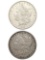 Lot of 2 Morgan Silver Dollars  - 1989 and 1990-S