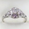 Stunning 18k White Gold Diamond Engagment Ring