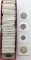 Large Lot of 100+ Foreign Coins in Flips - UK, Hungary, etc.