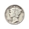 1944 Silver Mercury Dime