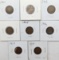 Lot of 8 Indian Head Cents - 1901-1908