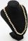 New w/ Tag 18in Roman Costume Pearl Ladies Necklace