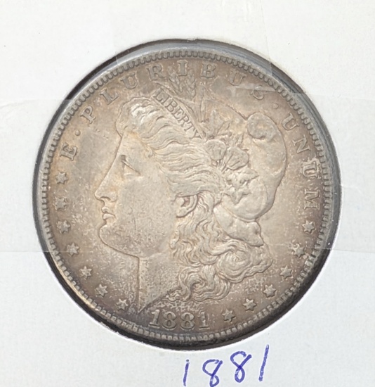 1881-S Morgan Silver Dollar