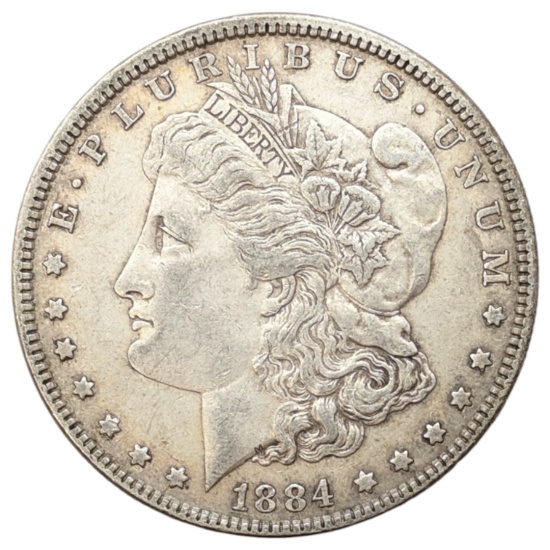 1884 Morgan Silver Dollar