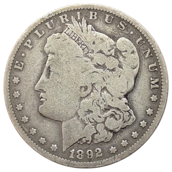 1892-O Morgan Silver Dollar