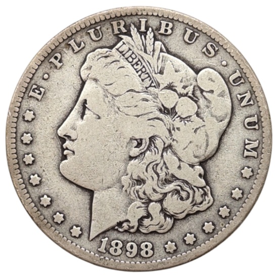 1898-S Morgan Silver Dollar