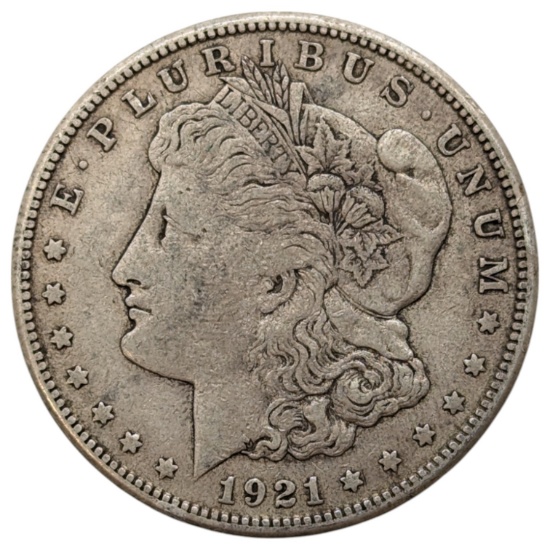 1921-S Morgan Silver Dollar