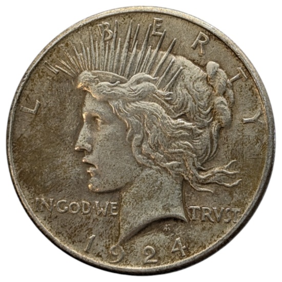 1924 Silver Peace Dollar