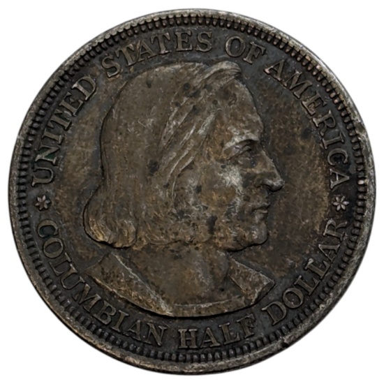 1893 Silver Columbian Half Dollar