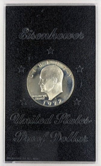 1972-S  Silver Eisenhower " Ike" Proof Dollar