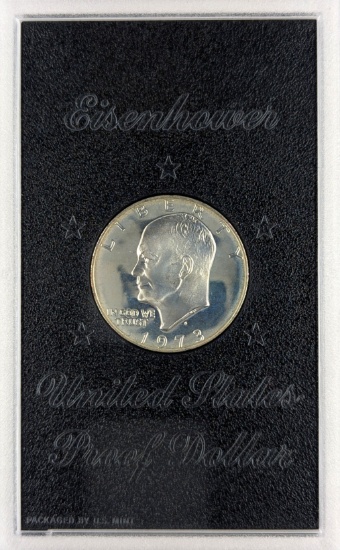1973-S Silver Eisenhower " Ike" Proof Dollar