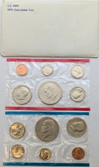 1976 US Mint Uncirculated Coin Set