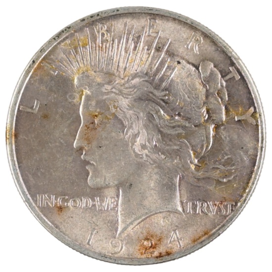 1924 Silver Peace Dollar
