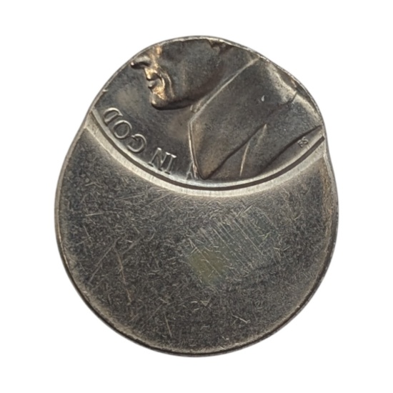 ERROR Jefferson Nickel - Off Center w/ Planchet Visible
