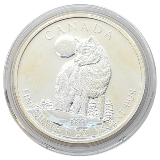 1 Ounce Fine .999 Silver Round - 2011 Canada $5