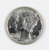 1942 AU/MS Mercury Dime - Full Bell Lines - Incredible Condition