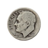 1949-D Silver Roosevelt Dime - KEY DATE