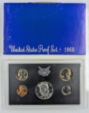 1968 Proof Set - with 40% Silver Kennedy