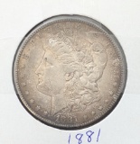 1881-S Morgan Silver Dollar