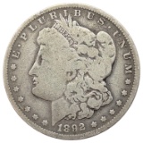 1892-O Morgan Silver Dollar