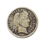 1903 Silver Barber Dime