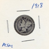 1918 Silver Mercury Dime