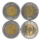 Lot of 3 Canada $2 Coins - 1996-2003