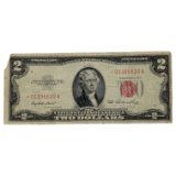 1953 $2 Note - Red Seal - Star Note