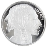 1 Ounce Fine .999 Silver Round - Buffalo