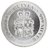 1.25 Ounce Fine .999 Silver Round - 2021 St Helena