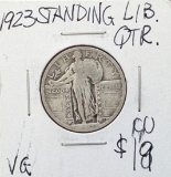 1923 Silver Standing Liberty Quarter