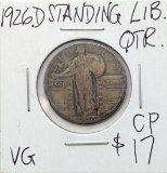 1926-D Silver Standing Liberty Quarter