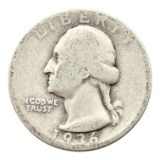 1936-D Silver Washington Quarter
