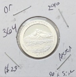 2010-S Silver America the Beautiful Quarter - Mount Hood - Proof