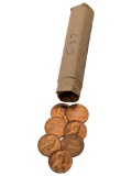 Roll of 50 - 1968-S Lincoln Cents