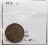 1926 Lincoln Wheat Cent