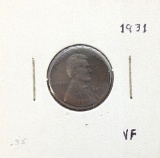 1931 Lincoln Wheat Cent - VF