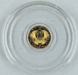 1/200th oz. Fine .999 Gold Proof Round