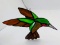 Beautiful Handmade Stainedglass Hummingbird